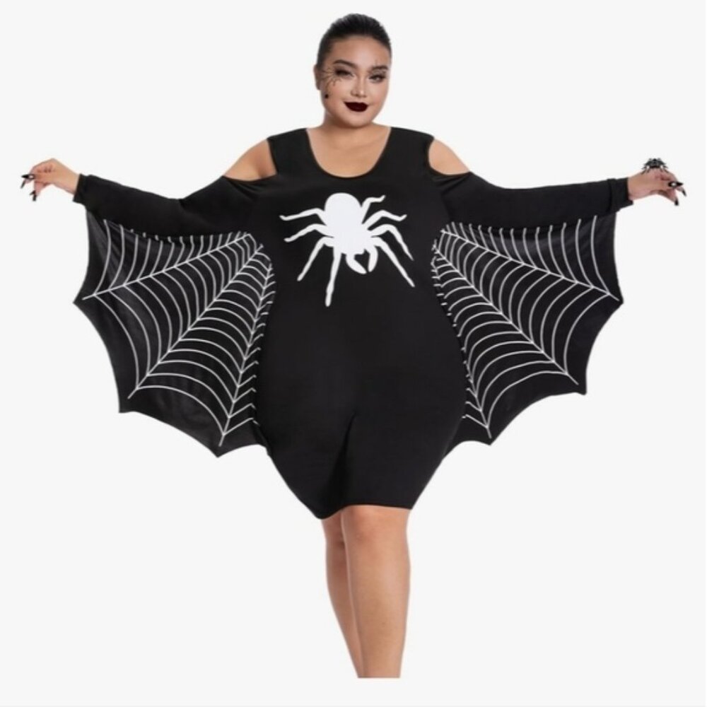 Spider Costume Adult Plus Size NWOT